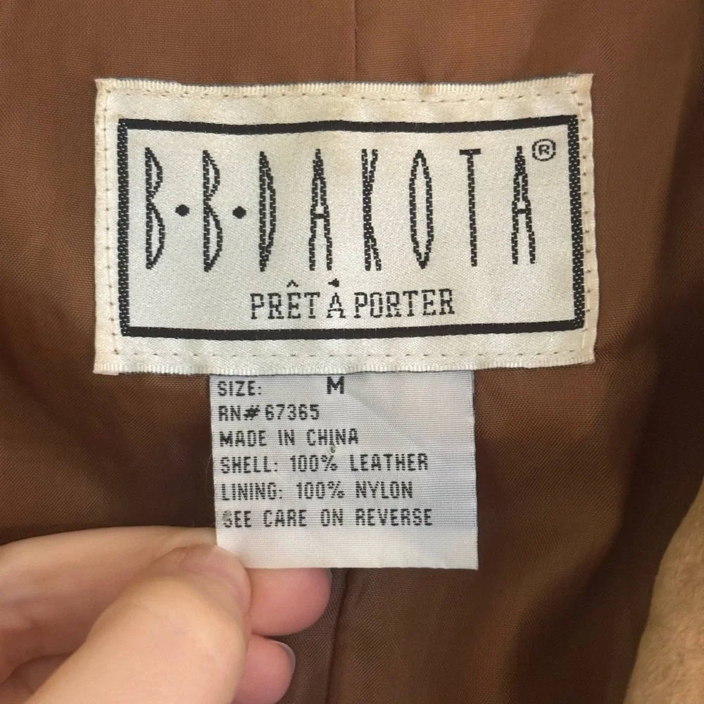 BB Dakota Tan Suede Leather Women’s Jacket | Western Leather Women’s Jacket - Picture 2 of 7